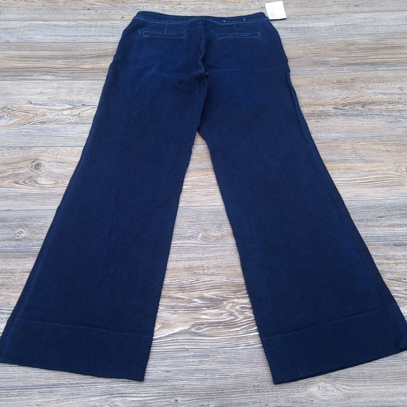 Denim 6 Dark Wash Blue Jean Denim Trouser Dress Pants - Picture 10 of 14